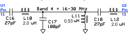 Band 4: 16-30 MHzschematic